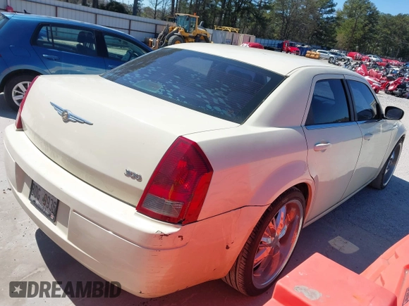 2007 Chrysler 300 with VIN 2C3KA43R07H774251, listed as a IAAI auction lot 41753226 with 145,108 mi miles. Bid and sale history available at carsss.com. Image 4.