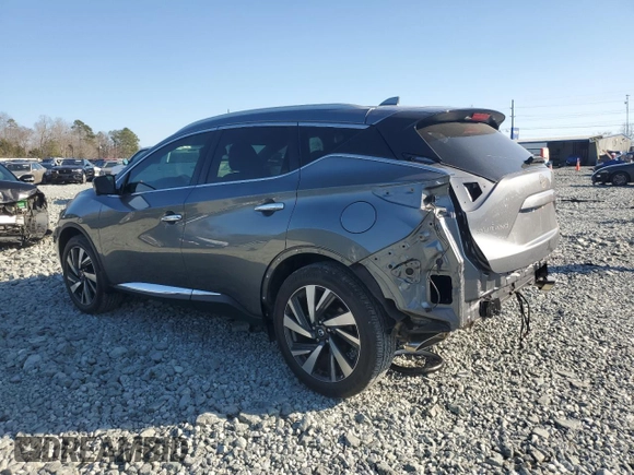 2022 Nissan Murano SL with VIN 5N1AZ2CJ4NC106821, listed as a Copart auction lot 43926105 with 17,144 mi miles and Salvage Title. Bid and sale history available at carsss.com. Image 2.