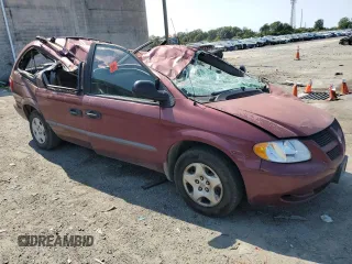 2002 Dodge Caravan SE with VIN 1B8GP24312B507812, listed as a Copart auction lot 70818194 with Not Provided miles and Non Repairable. Bid and sale history available at carsss.com. Image 4.