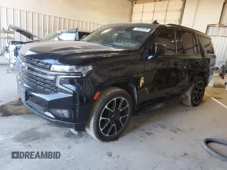 2022 Chevrolet Tahoe RST z VIN 1GNSCRKD5NR181319, wystawiony jako Copart lot #80559434 z przebiegiem 54 169 mil mil oraz Szkoda całkowita • Salvage title. Historia ofert i sprzedaży dostępna na DreamBid. Obrazek 1.