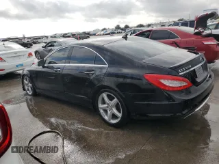 2013 Mercedes-Benz CLS 550 with VIN WDDLJ7DB8DA080670, listed as a Copart auction lot 86738044 with 100,652 mi miles and Salvage title. Bid and sale history available at DreamBid. Image 2.