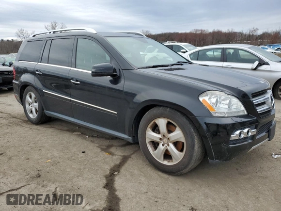 2011 Mercedes-Benz GL-Class GL 450 with VIN 4JGBF7BE5BA687784, listed as a Copart auction lot 51971135 with 126,187 mi miles and Clean Title. Bid and sale history available at carsss.com. Image 4.