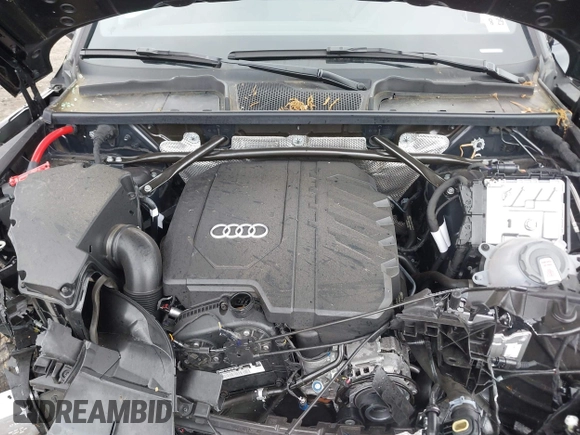 2024 Audi Q5 S line Premium with VIN WA1GAAFY9R2108000, listed as a IAAI auction lot 42275990 with 9,392 mi miles and . Bid and sale history available at DreamBid. Image 10.