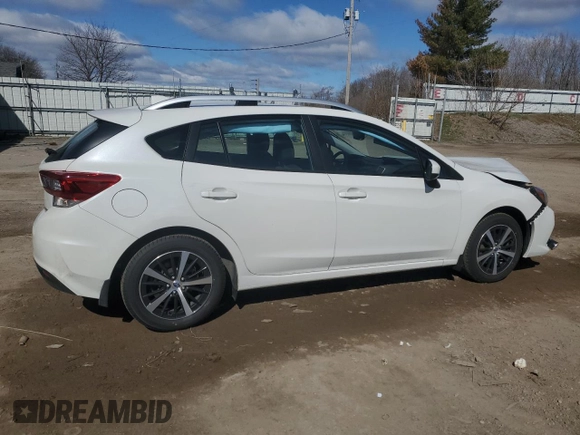 2023 Subaru Impreza Premium z VIN 4S3GTAV61P3715919, wystawiony jako Copart lot #53174715 z przebiegiem 72 428 mil mil oraz Szkoda całkowita • Salvage title. Historia ofert i sprzedaży dostępna na DreamBid. Obrazek 3.