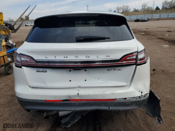 2020 Lincoln Nautilus Reserve with VIN 2LMPJ8KP2LBL23893, listed as a Copart auction lot 51179035 with 40,109 mi miles and Salvage Title. Bid and sale history available at carsss.com. Image 6.