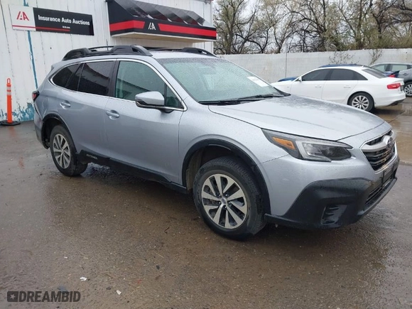 2020 Subaru Outback Premium with VIN 4S4BTACCXL3205755, listed as a IAAI auction lot 40812944 with 110,274 mi miles. Bid and sale history available at carsss.com. Image 1.