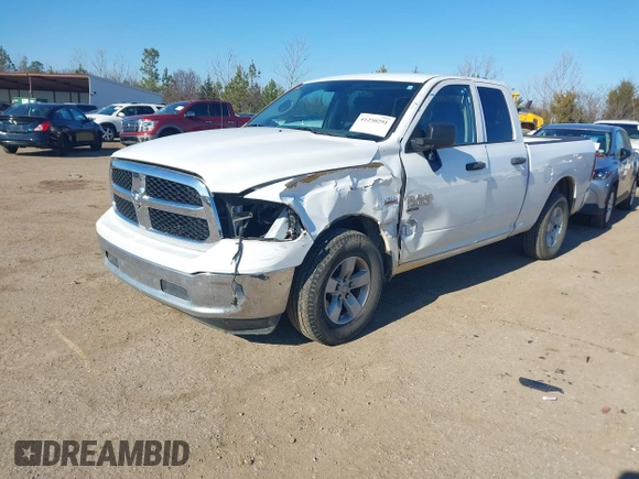 2019 Ram 1500 Classic Tradesman with VIN 1C6RR6FT2KS692777, listed as a IAAI auction lot 41250291 with 89,096 mi miles. Bid and sale history available at carsss.com. Image 17.