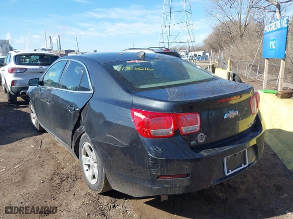 2015 Chevrolet Malibu LS with VIN 1G11A5SL1FF118417, listed as a IAAI auction lot 41810616 with 199,831 mi miles. Bid and sale history available at carsss.com. Image 3.