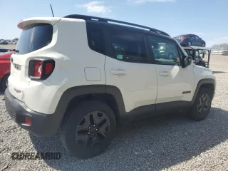 2018 Jeep Renegade Trailhawk with VIN ZACCJBCB2JPG87075, listed as a Copart auction lot 52492795 with 127,596 mi miles and Salvage title. Bid and sale history available at DreamBid. Image 3.