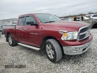 2011 Ram 1500 ST with VIN 1D7RV1GT0BS542095, listed as a Copart auction lot 81955814 with 111,200 mi miles and Salvage Title. Bid and sale history available at carsss.com. Image 4.