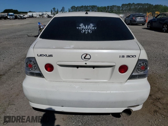 2002 Lexus IS 300/350 z VIN JTHBD192320059567, wystawiony jako Copart lot #57780795 z przebiegiem 280 743 mil mil oraz Tytuł czysty. Historia ofert i sprzedaży dostępna na DreamBid. Obrazek 6.