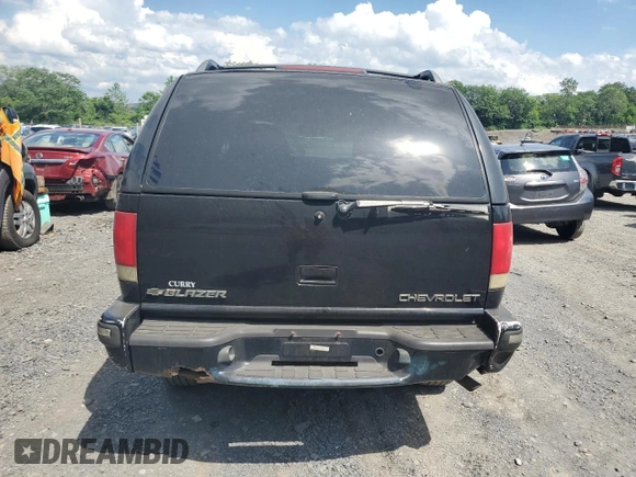 1998 Chevrolet Blazer LS with VIN 1GNDT13W6W2102082, listed as a Copart auction lot 61773115 with Not provided miles and Clean title. Bid and sale history available at DreamBid. Image 6.