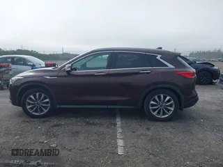 2020 Infiniti QX50 Luxe with VIN 3PCAJ5M10LF119755, listed as a IAAI auction lot 41356089 with 39,243 mi miles and . Bid and sale history available at DreamBid. Image 14.