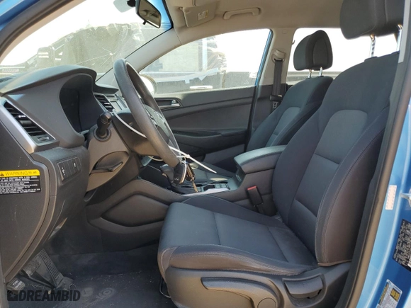 2018 Hyundai Tucson SE with VIN KM8J23A49JU624483, listed as a Copart auction lot 50444485 with 96,530 mi miles and Salvage Title. Bid and sale history available at carsss.com. Image 7.