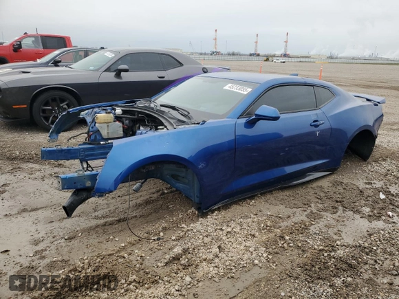 2018 Chevrolet Camaro ZL1 with VIN 1G1FK1R65J0160306, listed as a Copart auction lot 45233055 with Not Provided miles and Salvage Title. Bid and sale history available at DreamBid. Image 1.
