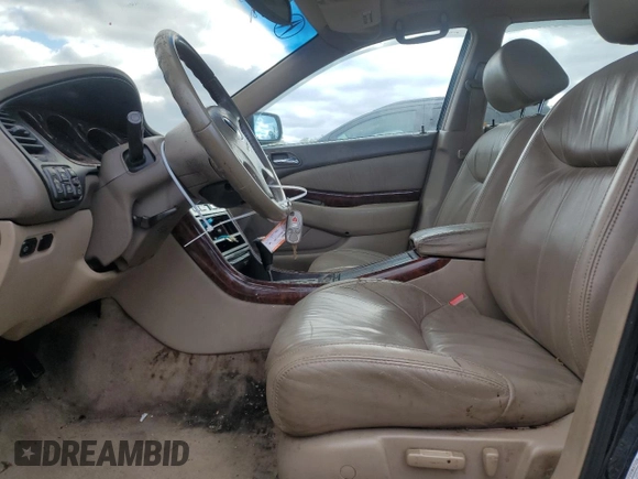 2002 Acura TL w/Navigation with VIN 19UUA56742A004275, listed as a Copart auction lot 75403714 with 254,021 mi miles and Salvage Title. Bid and sale history available at carsss.com. Image 7.