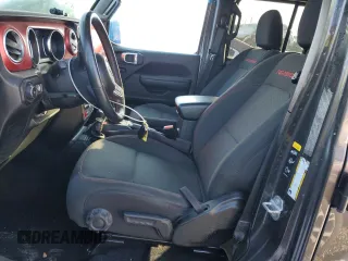 2021 Jeep Wrangler Unlimited Rubicon with VIN 1C4JJXFG8MW869995, listed as a Copart auction lot 83472254 with 48,302 mi miles and Salvage Title. Bid and sale history available at carsss.com. Image 7.