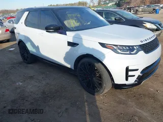 2018 Land Rover Discovery HSE Luxury with VIN SALRT2RV0JA054850, listed as a IAAI auction lot 41328676 with 95,463 mi miles and . Bid and sale history available at DreamBid. Image 1.