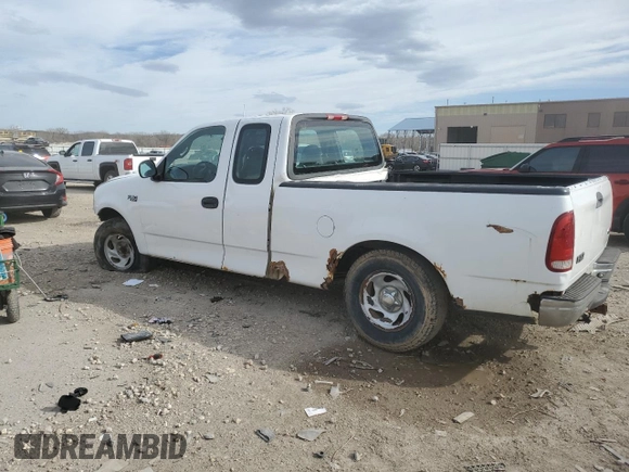 2002 Ford F-150 XL with VIN 1FTRX17212NA65610, listed as a Copart auction lot 50460585 with 129,823 mi miles and Clean Title. Bid and sale history available at carsss.com. Image 2.