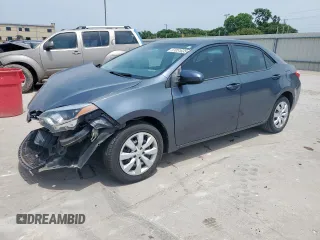 2016 Toyota Corolla L z VIN 5YFBURHE7GP485545, wystawiony jako Copart lot #58166915 z przebiegiem 102 557 mil mil oraz Szkoda całkowita • Salvage title. Historia ofert i sprzedaży dostępna na DreamBid. Obrazek 1.