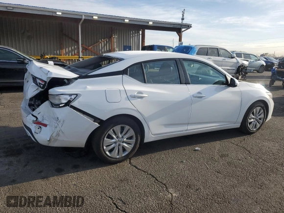 2023 Nissan Sentra S z VIN 3N1AB8BV8PY306078, wystawiony jako Copart lot #51813805 z przebiegiem 79 133 mil mil oraz Szkoda całkowita • Salvage title. Historia ofert i sprzedaży dostępna na DreamBid. Obrazek 3.