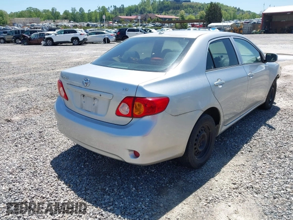 2009 Toyota Corolla with VIN 1NXBU40E39Z138651, listed as a IAAI auction lot 42142888 with 136,343 mi miles and . Bid and sale history available at DreamBid. Image 4.