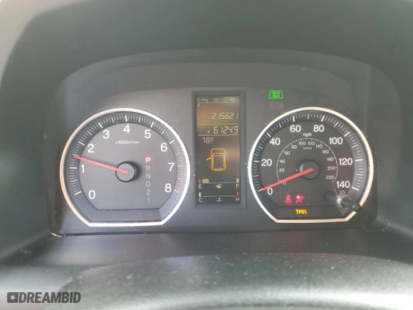 2008 Honda CR-V EX-L with VIN JHLRE38768C050877, listed as a Copart auction lot 52580445 with 215,621 mi miles and Salvage Title. Bid and sale history available at carsss.com. Image 9.