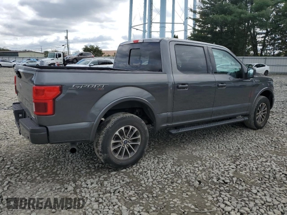 2020 Ford F-150 XL with VIN 1FTEW1EP0LFC70363, listed as a Copart auction lot 72924544 with 32,634 mi miles and Salvage Title. Bid and sale history available at carsss.com. Image 3.