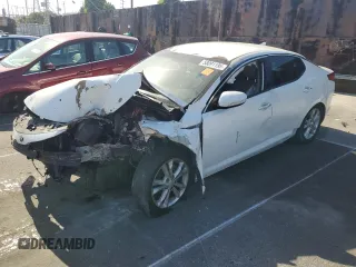 2013 Kia Optima EX с VIN 5XXGN4A70DG252340, выставлен на аукционе Copart как лот 58091195 с пробегом Не указан миль и Списание • Salvage title. История ставок и продаж доступна на DreamBid. Изображение 1.