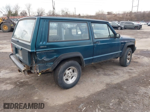 1996 Jeep Cherokee with VIN 1J4FJ27P1TL278991, listed as a IAAI auction lot 41463142 with 213,850 mi miles and . Bid and sale history available at DreamBid. Image 4.