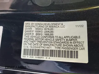 2023 Acura Integra Technology with VIN 19UDE4H67PA014471, listed as a IAAI auction lot 41710220 with 38,764 mi miles and . Bid and sale history available at DreamBid. Image 9.