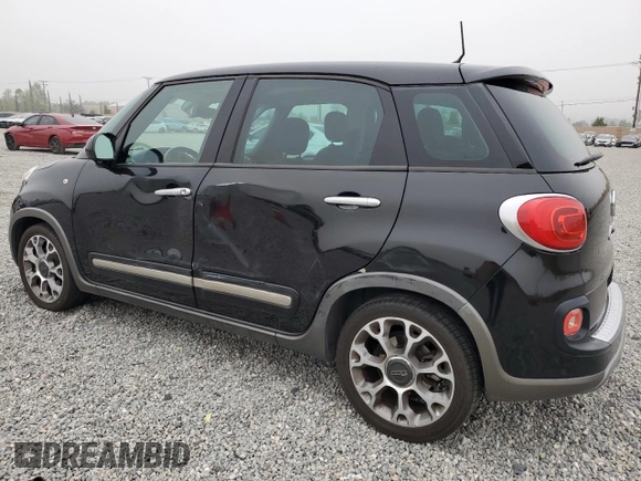 2014 FIAT 500L Trekking with VIN ZFBCFADH1EZ007143, listed as a Copart auction lot 52030065 with 90,894 mi miles and Salvage title. Bid and sale history available at DreamBid. Image 2.