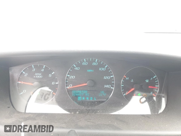 2014 Chevrolet Impala LTZ with VIN 2G1WC5E33E1166602, listed as a Copart auction lot 52108575 with 124,477 mi miles and Clean Title. Bid and sale history available at DreamBid. Image 9.
