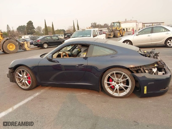 2012 Porsche 911 991 Carrera S with VIN WP0AB2A93CS121296, listed as a IAAI auction lot 41275836 with 1 mi miles. Bid and sale history available at carsss.com. Image 14.
