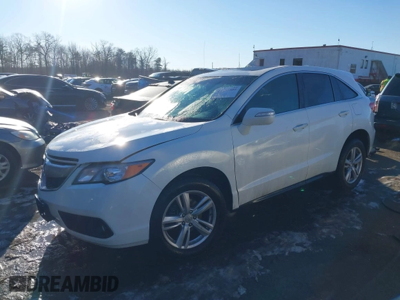 2014 Acura RDX Tech Pkg with VIN 5J8TB3H59EL006847, listed as a IAAI auction lot 41292354 with 135,300 mi miles. Bid and sale history available at carsss.com. Image 17.