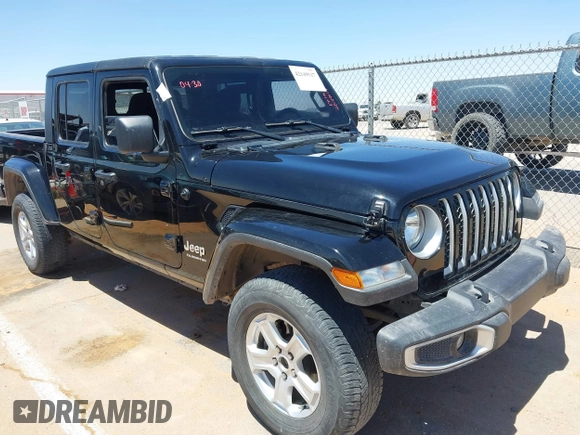 2023 Jeep Gladiator Overland z VIN 1C6HJTFG0PL564298, wystawiony jako IAAI lot #42149117 z przebiegiem 65 416 mil mil oraz . Historia ofert i sprzedaży dostępna na DreamBid. Obrazek 1.