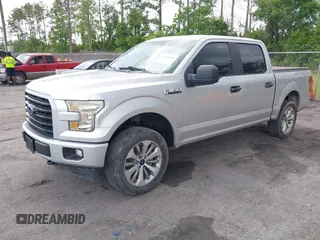 2017 Ford F-150 XL with VIN 1FTEW1EP3HFC11699, listed as a IAAI auction lot 42450046 with 106,664 mi miles and . Bid and sale history available at DreamBid. Image 17.
