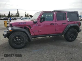 2024 Jeep Wrangler Willys z VIN 1C4RJXN65RW339180, wystawiony jako Copart lot #42215245 z przebiegiem 3 235 mil mil oraz Szkoda całkowita • Salvage title. Historia ofert i sprzedaży dostępna na DreamBid. Obrazek 1.