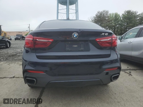 2018 BMW X6 xDrive35i z VIN 5UXKU2C52J0X49351, wystawiony jako Copart lot #55630745 z przebiegiem 139 605 mil mil oraz Tytuł czysty. Historia ofert i sprzedaży dostępna na DreamBid. Obrazek 6.