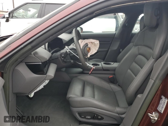 2022 Porsche Taycan 4S with VIN WP0AB2Y16NSA45160, listed as a Copart auction lot 55658565 with 30,165 mi miles and Salvage Title. Bid and sale history available at DreamBid. Image 7.