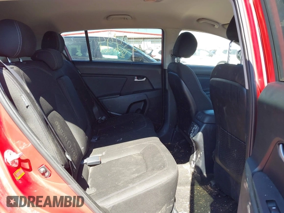 2014 Kia Sportage EX with VIN KNDPC3AC7E7630399, listed as a IAAI auction lot 42005294 with 73,975 mi miles and . Bid and sale history available at DreamBid. Image 8.