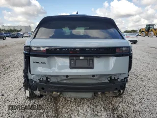 2025 Land Rover Range Rover Velar Dynamic SE with VIN SALYL2EX3SA398872, listed as a Copart auction lot 43451045 with 4,736 mi miles and Salvage title. Bid and sale history available at DreamBid. Image 6.