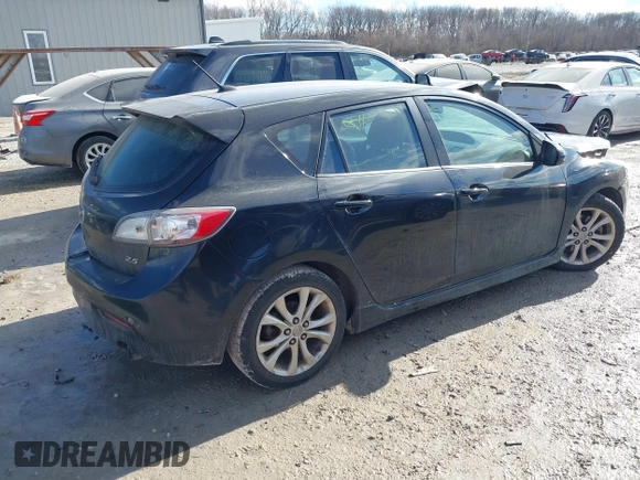 2010 Mazda Mazda3 s Grand Touring with VIN JM1BL1H66A1287127, listed as a IAAI auction lot 41387461 with 246,129 mi miles. Bid and sale history available at carsss.com. Image 4.