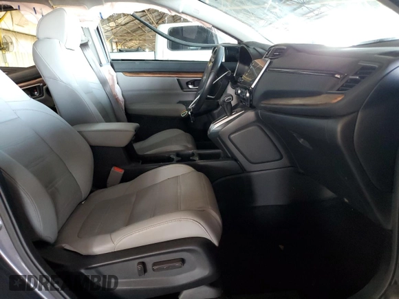 2018 Honda CR-V EX-L with VIN 7FARW1H83JE042661, listed as a Copart auction lot 50387505 with 45,100 mi miles and Salvage Title. Bid and sale history available at DreamBid. Image 7.