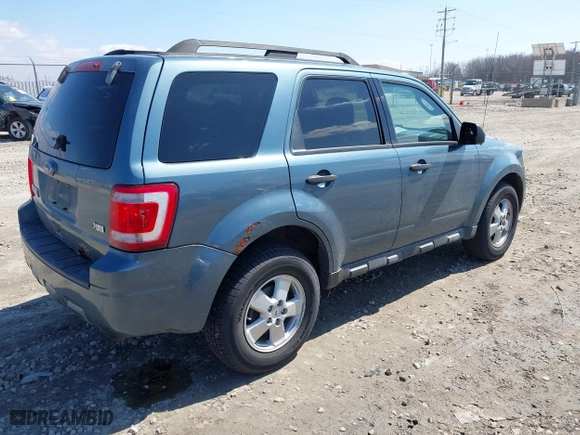 2010 Ford Escape XLT with VIN 1FMCU0DGXAKD37821, listed as a IAAI auction lot 42002767 with 169,557 mi miles. Bid and sale history available at carsss.com. Image 4.