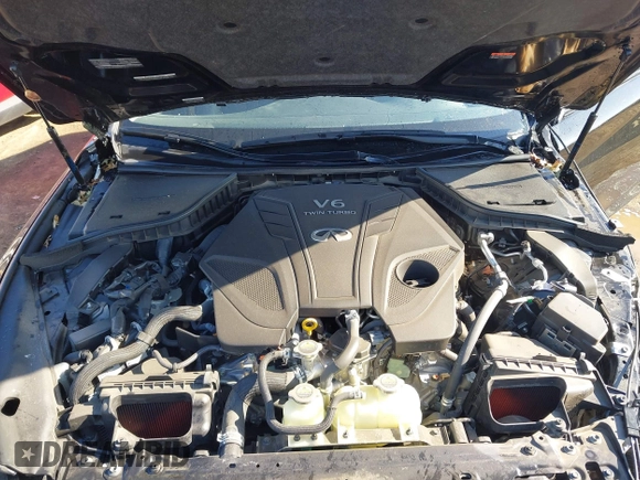 2023 Infiniti Q50 Luxe with VIN JN1EV7BR3PM542405, listed as a IAAI auction lot 41737342 with 12,353 mi miles and . Bid and sale history available at DreamBid. Image 10.