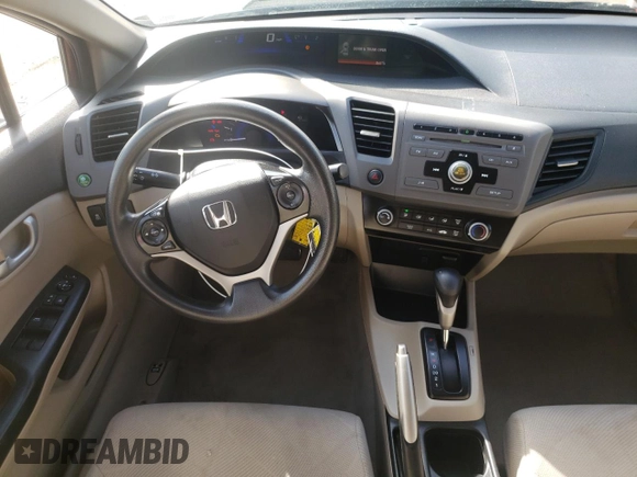 2012 Honda Civic LX z VIN 2HGFB2F58CH586659, wystawiony jako Copart lot #72811904 z przebiegiem 124 750 mil mil oraz Nie do naprawy • Non repairable. Historia ofert i sprzedaży dostępna na DreamBid. Obrazek 8.