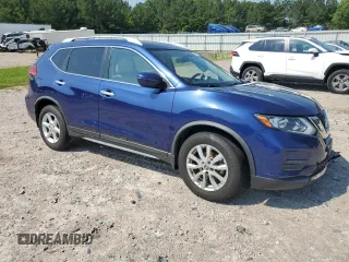 2017 Nissan Rogue SV with VIN JN8AT2MT8HW144047, listed as a Copart auction lot 62475305 with 133,167 mi miles and Salvage title. Bid and sale history available at DreamBid. Image 4.