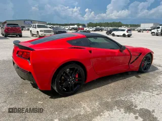 2016 Chevrolet Corvette 1LT with VIN 1G1YB2D75G5104618, listed as a Copart auction lot 62135955 with 72,712 mi miles and Salvage title. Bid and sale history available at DreamBid. Image 3.