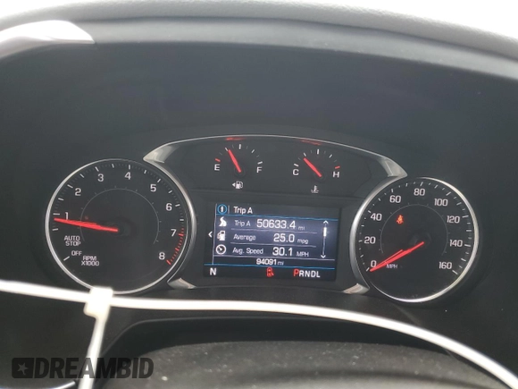 2020 Chevrolet Blazer LT with VIN 3GNKBBRA6LS544727, listed as a Copart auction lot 58022505 with 94,091 mi miles and Non repairable. Bid and sale history available at DreamBid. Image 9.